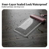 Contact-Sensitive Sensitive Waterproof Phone Pouch High Clarity Underwater Phone Case HD Photography for Swimmers, Boaters, Swimming, Beach