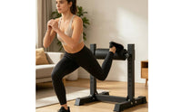 Adjustable Squat Rack Compact Home Gym Squat Stand Heavy Duty Exercise Gear
