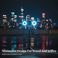 Multi-Functional Design Extendable Selfie Stick Tripod Wide Compatibility Selfie Stick Tripod 360° Rotation for Travelers, Vloggers, Outdoor