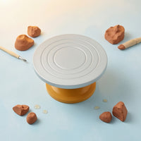 Pottery Turntable Sculpting Turntable Smooth Banding Wheel for Art Studio