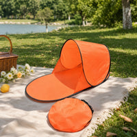 Spring  Beach Tent Instant Beach Tent with Carrying Pouch Automatic Spring  for Kids, Young Child, Park, Backyard