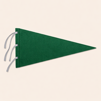 Felt Triangle Pennant Banner Flags for Camping Outdoor Scene Decoration, Party Garland Bunting Flags for Outside Decoration