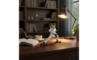 Birthday Gift Kung Fu Frog Figurine Creative Design Combat Arts Frog Statue Lifelike Shape for Office