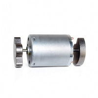 Micro DC Vibration Motor Eccentric Vibration Motor with Double-Ended Shafts Speed-Adjustable Reversible for Makers, DIY Projects