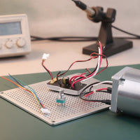 300W Brushless Motor Controller with Potentiometer Reversible Brushless Motor Driver Board Speed Control Module Compact for Repair Technicians