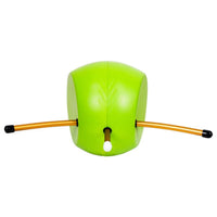Molded Body Light Green Golf Wrist Coach Golf Swing Training Aid Seam down the Middle Sports Gear Shiny Gold