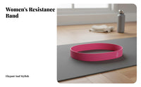 5 Pieces High Elasticity Resistance Loop Band Portable Glute Workout Band Non-Slip for Beginners, Athletes, Strength Training, Gym, Pilates
