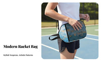 Portable Design Pickleball Paddle Cover Lightweight Neoprene Racket Sleeve Zipper Closure for Outdoor