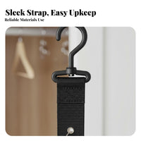 Closet Hat Hanger with Fasteners Easy Installation over the Door Cap Holder