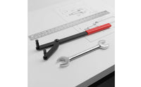 Universal Fit Cam Pulley Holder Adjustable Cam Pulley Holding Tool Heavy Duty Sprocket Holding Tool Steel for Mechanics, DIY Repairers, Engine Service, Auto Repair Shop, Garage