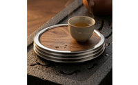 3 Pieces Round Coaster Circular-Edged Table Accessory Easy to Clean Household Accessories