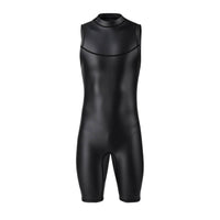 Smoothskin Shorty Wetsuit with Front Zipper Thermal Wetsuit with Front Zipper Lightweight Swimwear Comfortable for Open Water Swimming, Surfing
