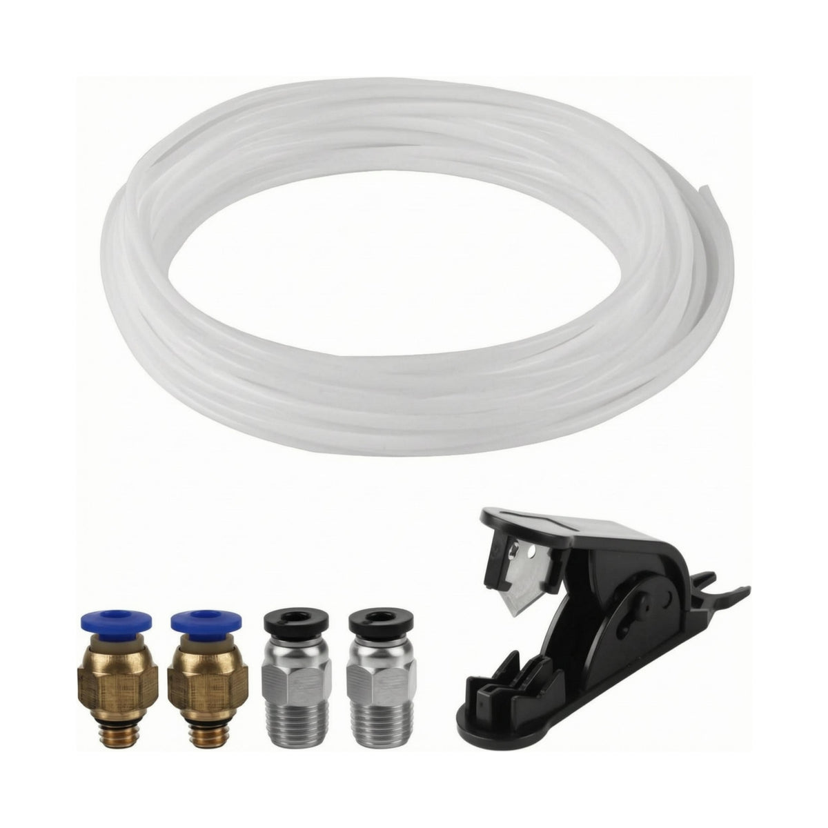 Printer PTFE Tube Smooth Printer Filament Guide Tubing Heat Resistant PTFE Tube