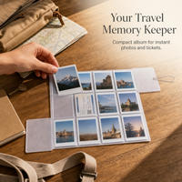 Minimalist 3-Inch Photocard Album with Grid Pockets