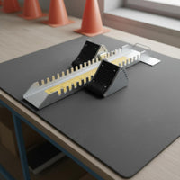 Track Starting Block with Scale Thickened Build Adjustable Sprint Block Construction Sports Equipment for Sprinters, Competition, Training