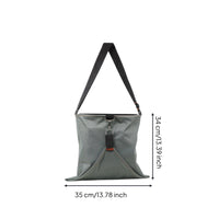 Wide Strap Fruit Picking Apron Front Clip Shoulder Apron Bag Reinforced Bottom Fruit Picking Bag Handsunrestricted