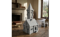 Fortified Dwelling Weathered Miniature Building Model Authentic Scenery for Tabletop Gaming
