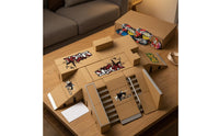 Finger Skateboard Training Park Metal Handrails Miniature Sports Set