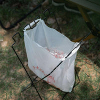 Metal Trash Bag Frame Space Saving Folding Trash Bag Stand Easy to Use