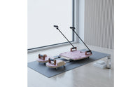 Pilates Reformer Board Adjustable Resistance Pilates Sliding Board Foldable Design Core Exercise Slider for Gym