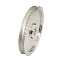 Diamond Grinding Wheel Textured Grinding Wheel with Diamond boarder Wear-Resistant for Lapidaries, Jewelry Making, Workshop