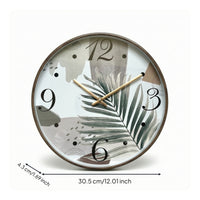 Analog Wall Clock Minimalist Round Wall Clock Accurate for Bedroom