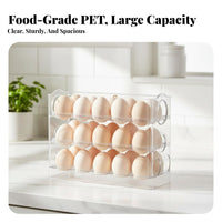 Multimulti-tier ovum rack holder Dispenser Space-Saving 3-Tier rotating ovum rack holder Rack Large Capacity