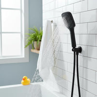 Easy Installation Handheld Shower Head Multiple Spray Modes High Pressure Shower Head One-Button Control