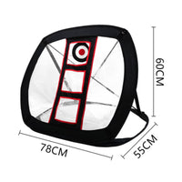Golf Chipping Net Foldable Golf Practice Net Indoor Outdoor Utilize Athletic Gear for Beginners
