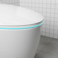 Integrated-Piece Smart Toilet Instant Heating Automatic Lid Toilet Bathroom Fixture Water Pressure Unrestricted Auto Flush