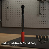 Labor-Saving 1/2 Inch Drive Ratchet Ergonomic Anti-Slip Grip Extendable Ratchet Wrench Reversible for Farmers, Machinery Maintenance, Garage