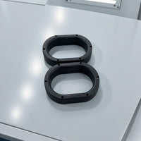 Heavy Duty Glove Port Rings Rigid Hardware Molded for DIYers, Dust Enclosures