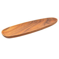 Sandalwood Tray Irregular Wood Serving Tray Wood Serving Platter Multifunctional Rustic-Style for Hosts, Tea Service