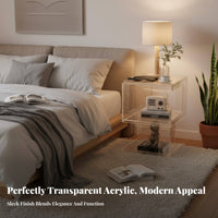 Space-Saving Rippled C-Shaped Table Integrated Storage Household Furniture Multi-Functional Modern Aesthetic for Apartment Dwellers, Homeowners, Remote Workers, Living Room, Bedroom, Small Spaces, Home Office