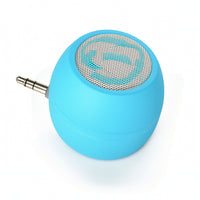 Speaker with 3.5 Mm Plug Mini Portable Phone Speaker Audio Device Compact Small for Travelers, Travel, Desk