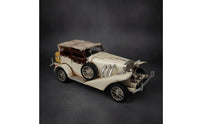 Model Car with Spare Wheel Metal Sports   Premium Souvenir Piece for Shelf