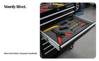 41 Pieces Plastic Rivet Kit With Storage Case Quick-Release Rivet Set