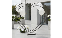 Double Layer Heart Arch Tubular Heart Arch Stand Floor Standing