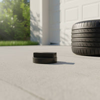 4 Pieces Shock Absorbing Rubber Lifting Pad Chassis Protection Car Lift Pad Stable Lifting Rubber Lift Block Non-Slip for Garage, Roadside Repair