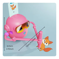 Smart Painting Robot Early Education Robotic Drawing Tutor Easy to Learn Card Scanning Drawing Robot for Preschoolers, Beginners