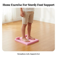 Improves Alignment Flat Foot Arch Exerciser Anti-Slip Design Foot Arch Exerciser Portable Plantar Muscle Exercise Board Easy to Clean for Children, Dancers