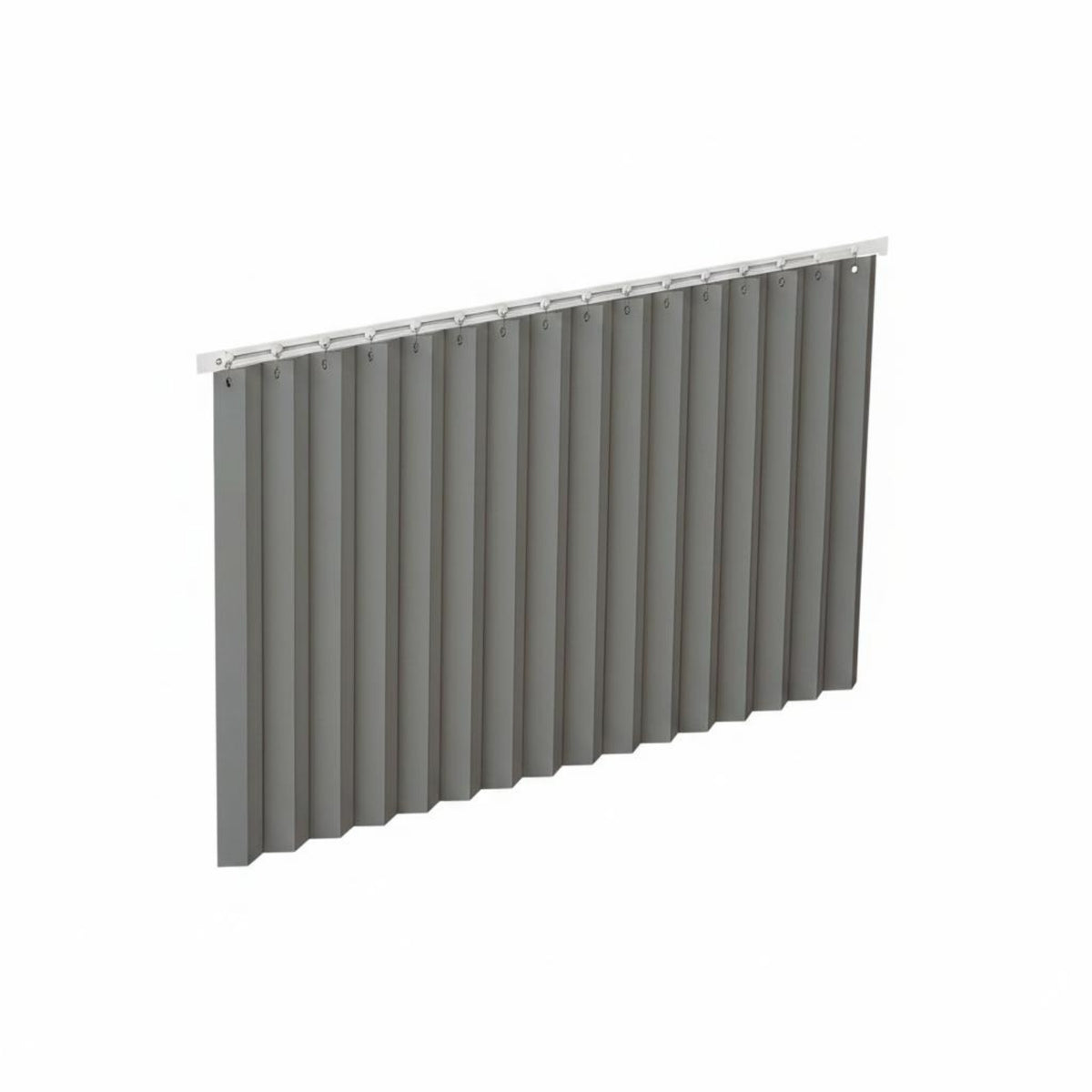 Desk Privacy Curtain Pleated Workstation Screen Wind Blocking