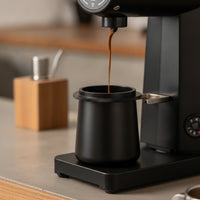 Aluminum Espresso Coffee Dosing Cup Matte Coffee Dosing Cup Messspill-Proof Accessory Sturdy for Baristas