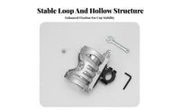 Easy Installation Two-Wheeler Cup Holder Anti-Slip Motorcycle Drink Holder Secure Grip Scooter Water Bottle Holder Sturdy and Stable for Food Delivery Riders, Motorcyclists, Commuters, Outdoor Riding, Commuting