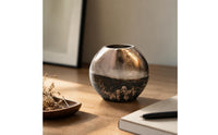 Aluminum Vase Tabletop Metal Vase Minimalist Vessel for Living Room