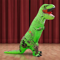 Halloween Inflatable Dinosaur Costume Oversized Dinosaur Suit Comfortable for Stage Performances