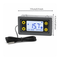 Digital Temperature Controller Module Electronic Temperature Controller with Sensor for DIYers, Aquariums