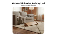 Angled Foot rest sturdy Wood Footrest Slanted Surface for Study Room, Adults