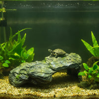 Reptile Hide Naturalistic Reptile Resin Terrarium Cave for Reptiles, Turtles