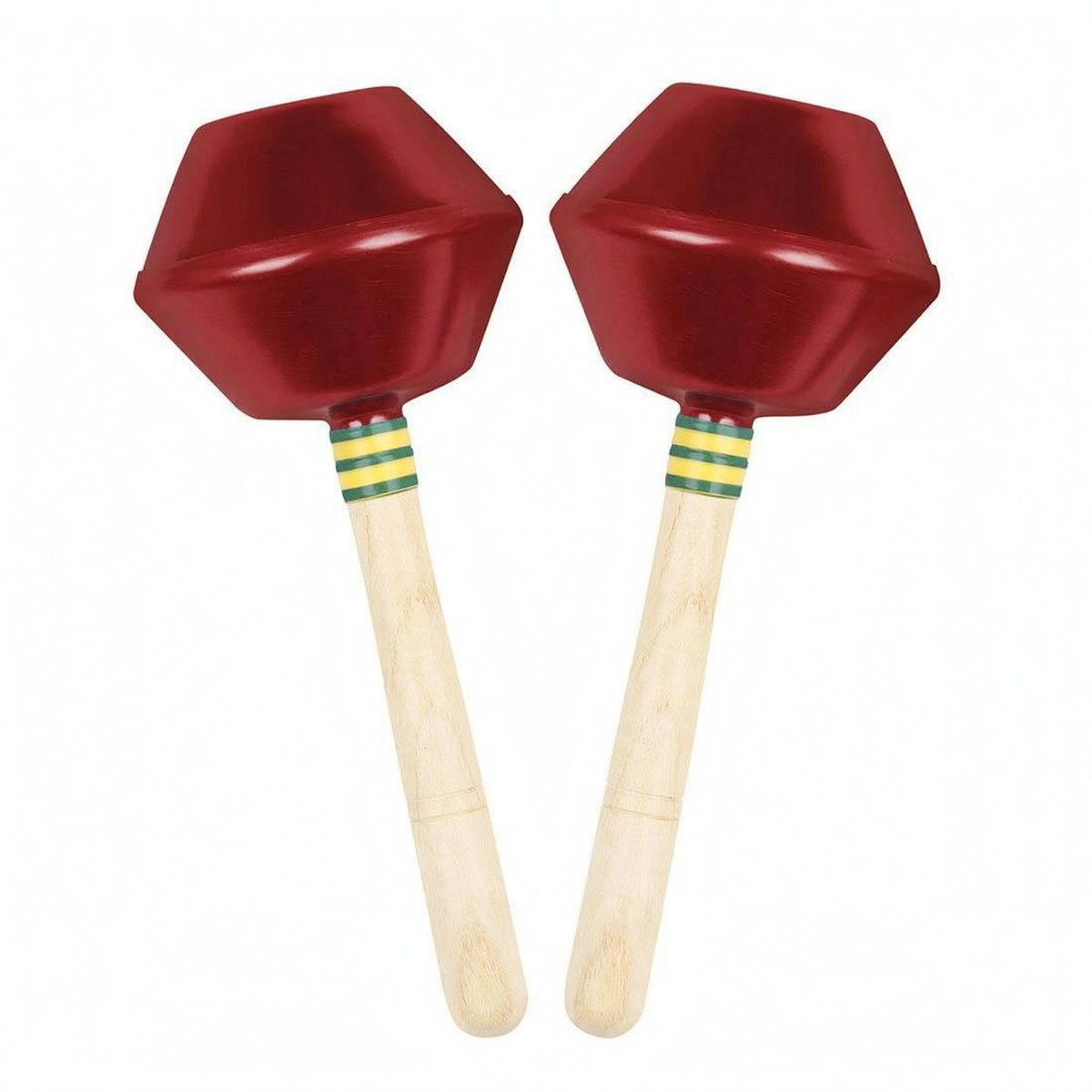 2 Pieces Children's Percussion Shaker Faceted Aluminum Shaker Handheld